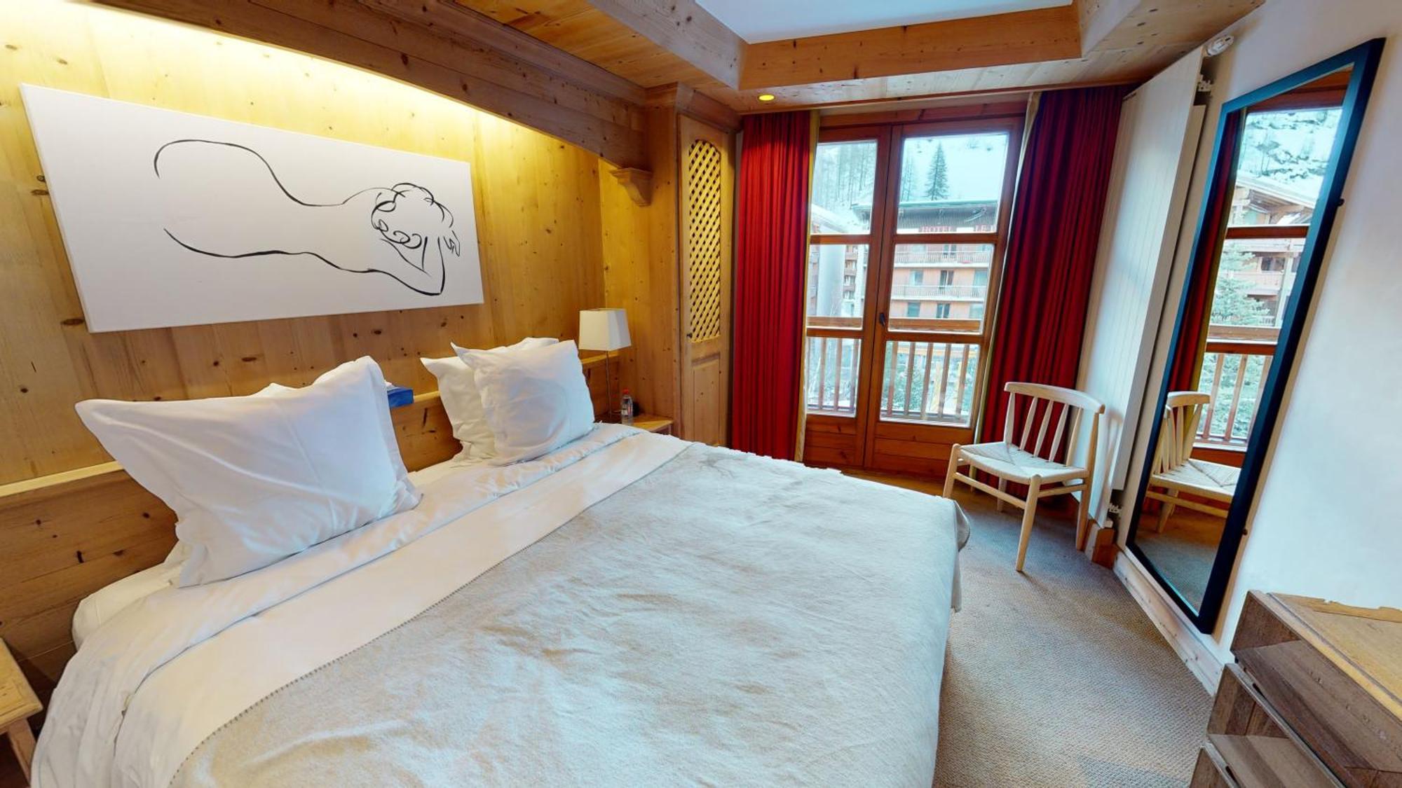 Residence Le Lys Martagon Val-dʼIsère Szoba fotó