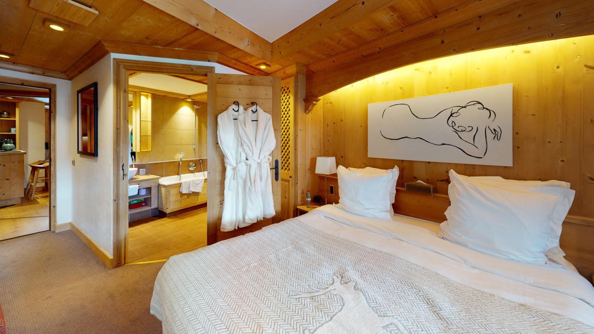 Residence Le Lys Martagon Val-dʼIsère Szoba fotó