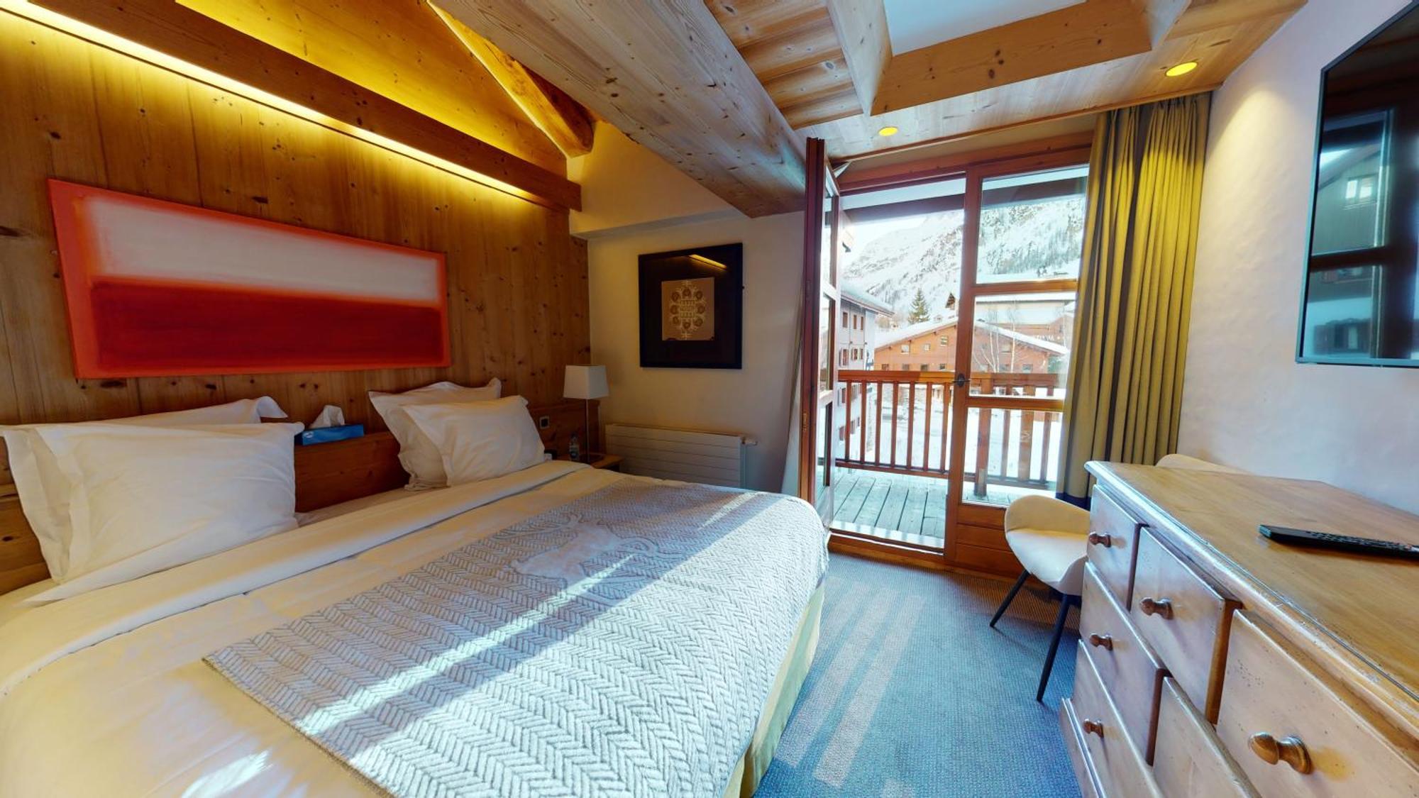 Residence Le Lys Martagon Val-dʼIsère Szoba fotó