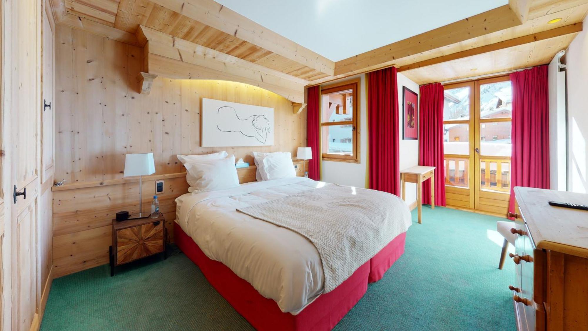 Residence Le Lys Martagon Val-dʼIsère Szoba fotó