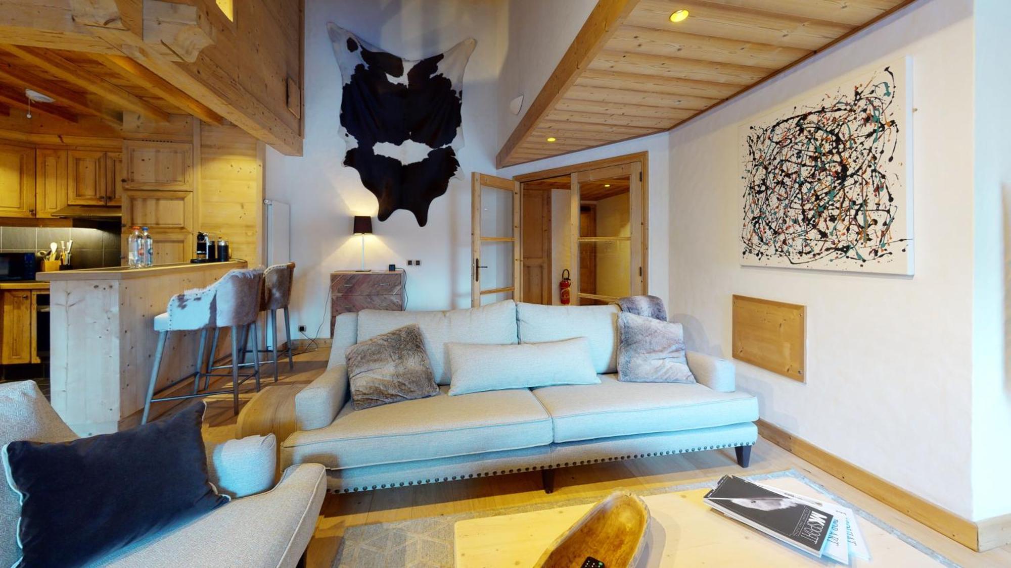 Residence Le Lys Martagon Val-dʼIsère Szoba fotó